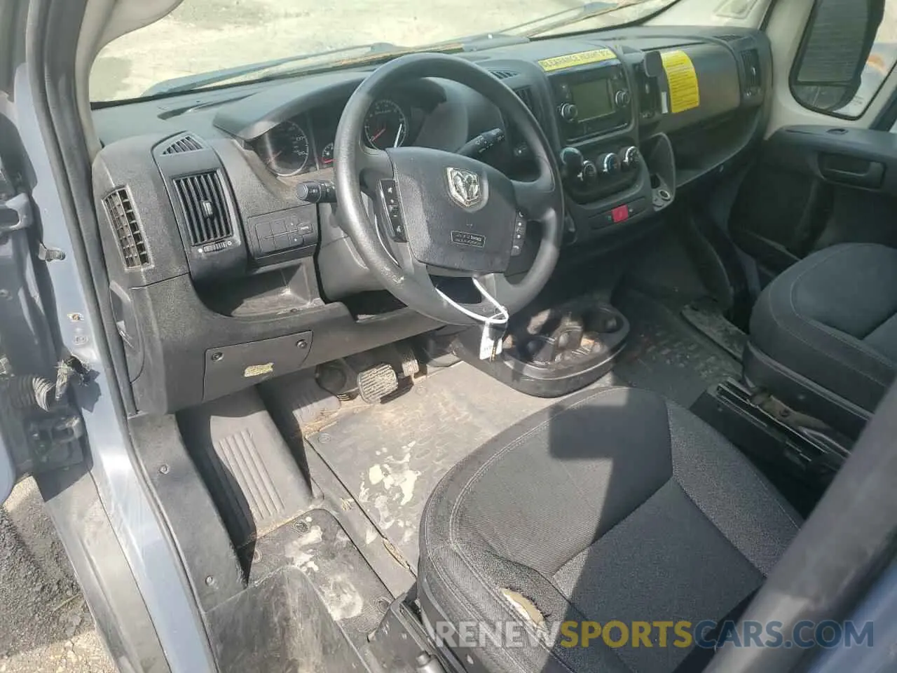 8 Photograph of a damaged car 3C6TRVDG5KE513933 RAM All Models 2019