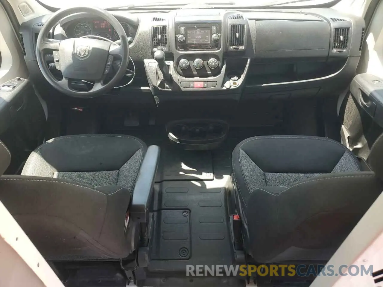8 Photograph of a damaged car 3C6TRVDG5KE557396 RAM All Models 2019