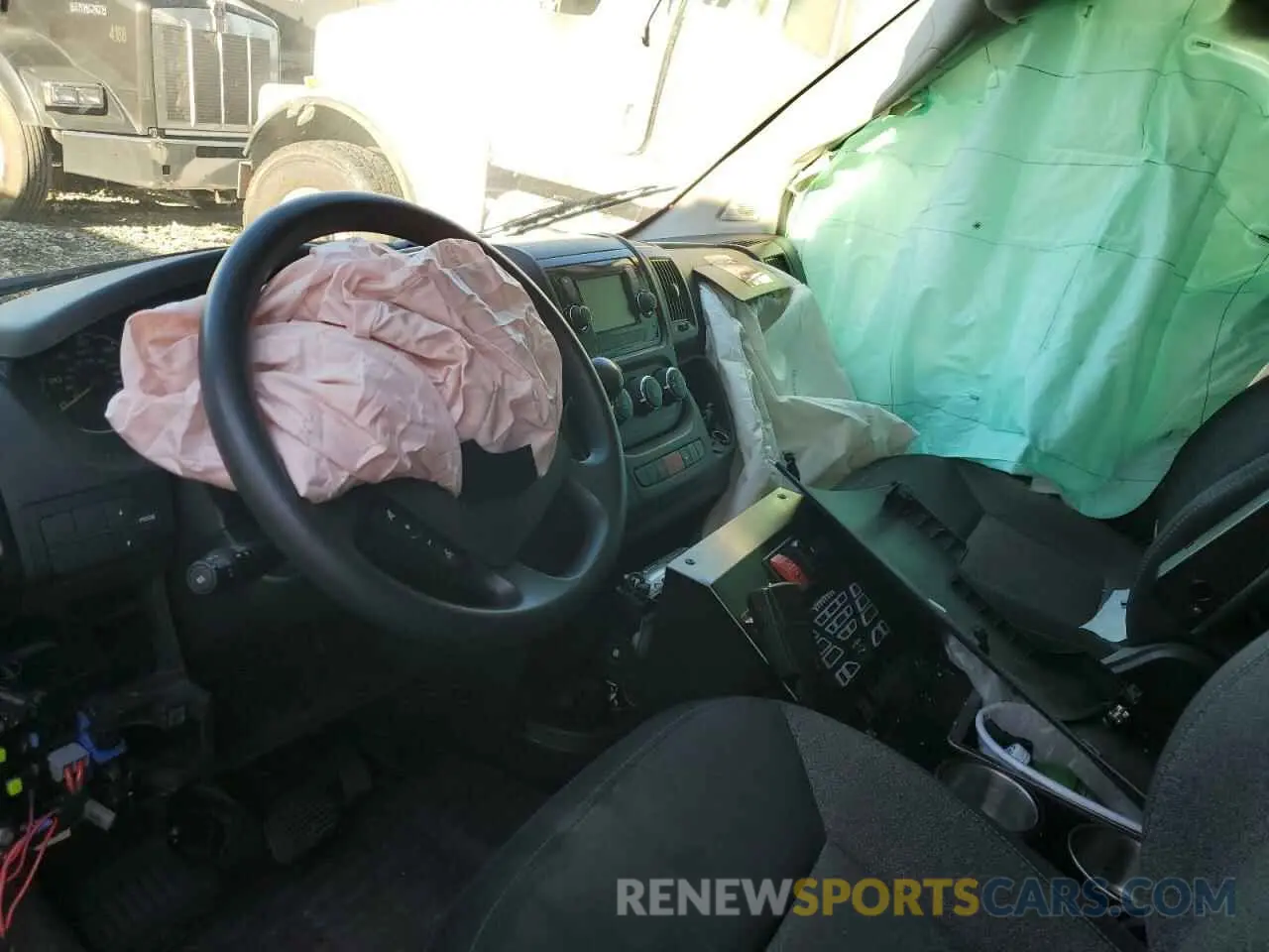 8 Photograph of a damaged car 3C6TRVDG9KE536941 RAM All Models 2019
