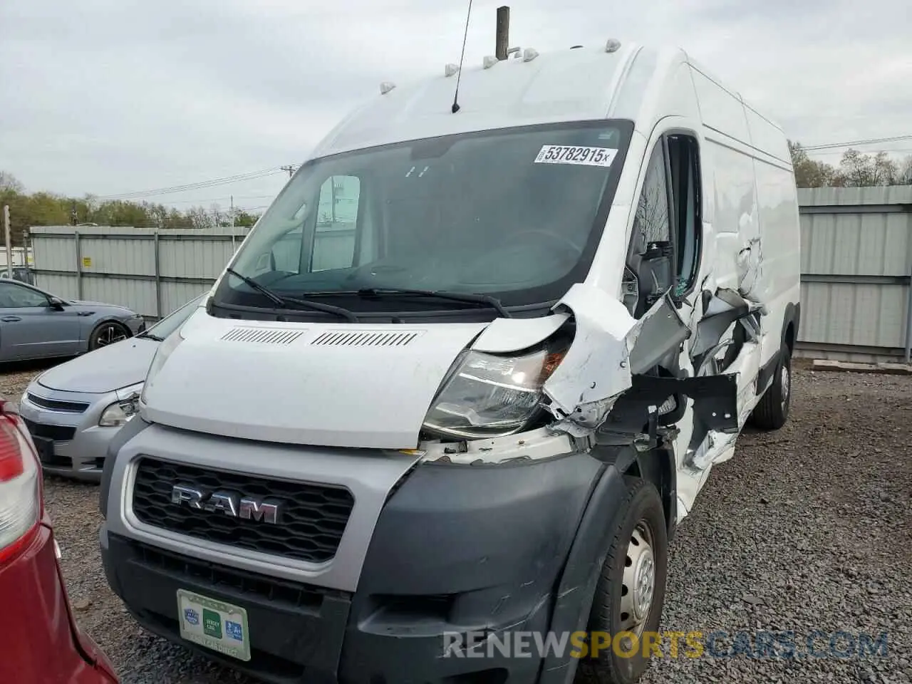 5 Photograph of a damaged car 3C6TRVDGXKE533711 RAM All Models 2019