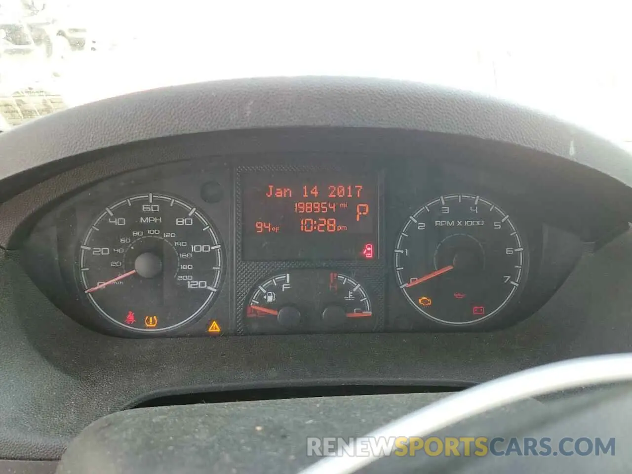 9 Photograph of a damaged car 3C6TRVNG3KE504677 RAM All Models 2019