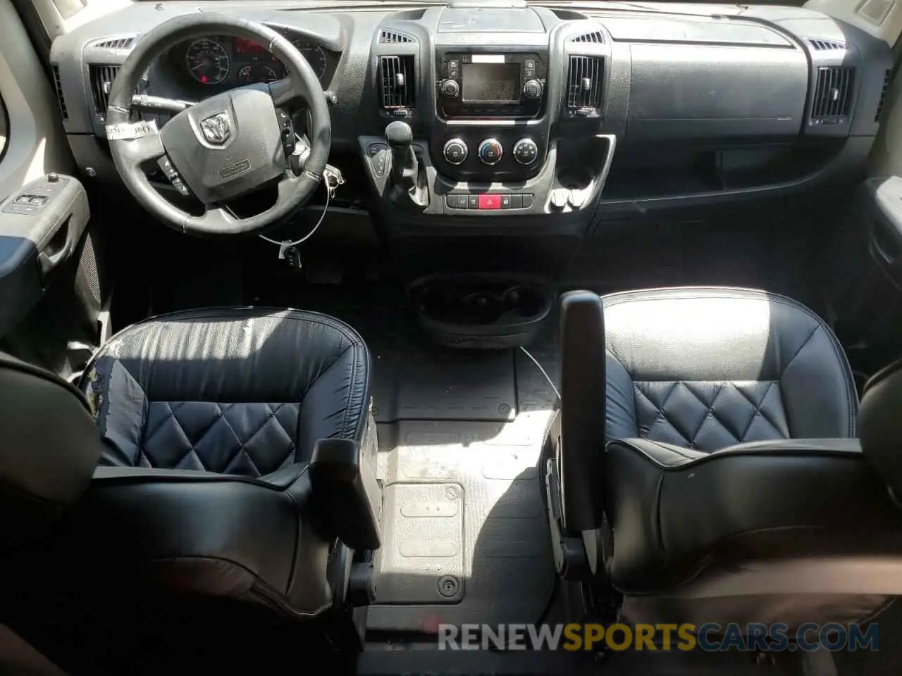 8 Photograph of a damaged car 3C6TRVPG1KE545614 RAM All Models 2019