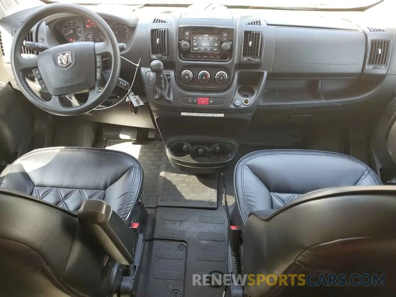 8 Photograph of a damaged car 3C6TRVPG2KE532497 RAM All Models 2019