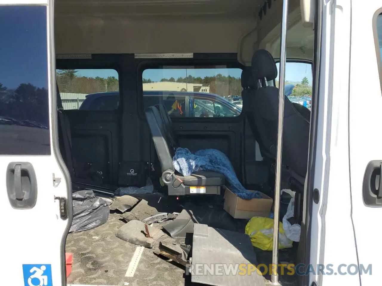 11 Photograph of a damaged car 3C6TRVPG4KE506211 RAM All Models 2019