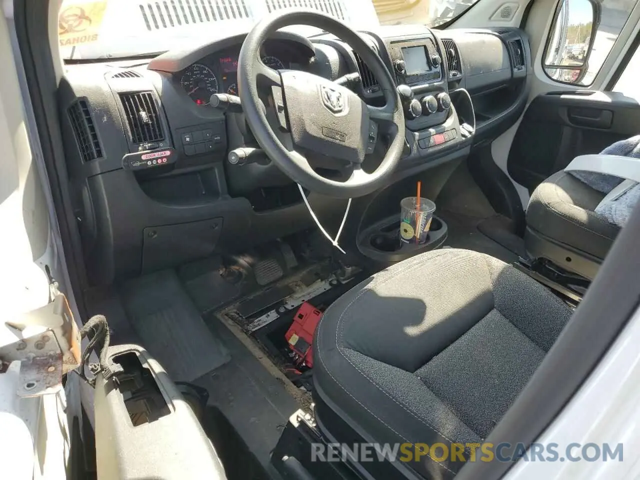 8 Photograph of a damaged car 3C6TRVPG4KE506211 RAM All Models 2019