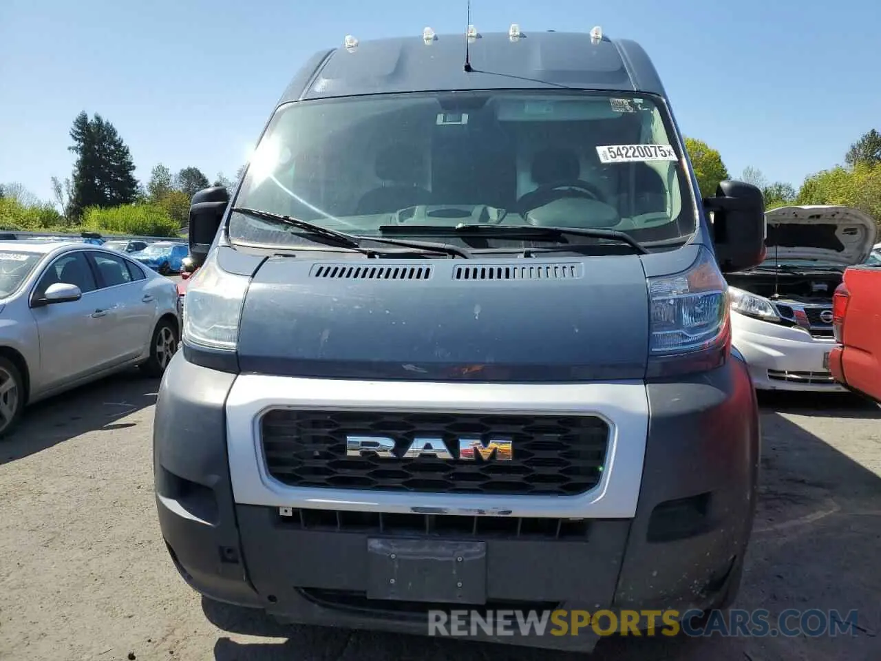 5 Photograph of a damaged car 3C6URVJG2KE541763 RAM All Models 2019