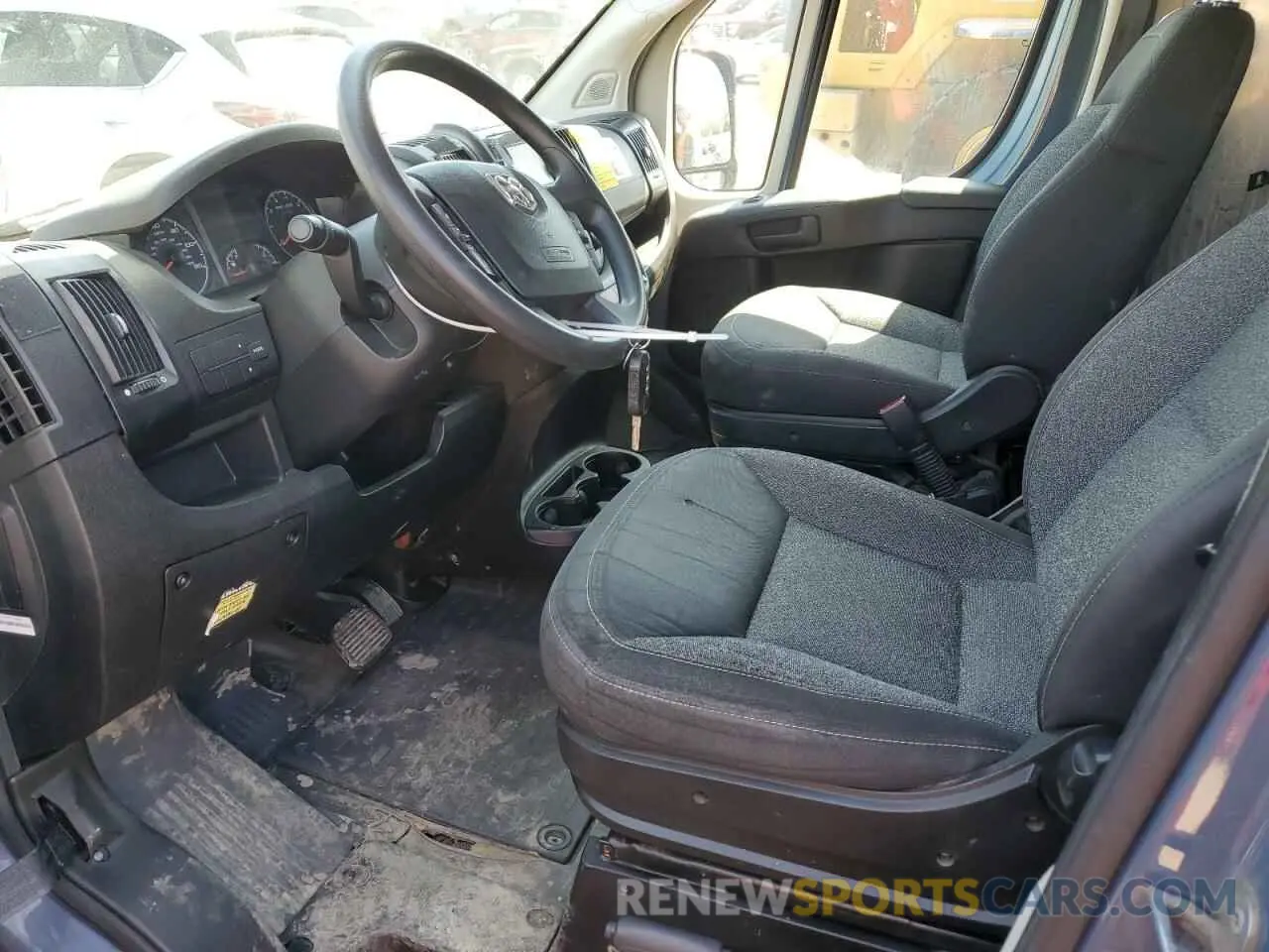 7 Photograph of a damaged car 3C6URVJG2KE541763 RAM All Models 2019