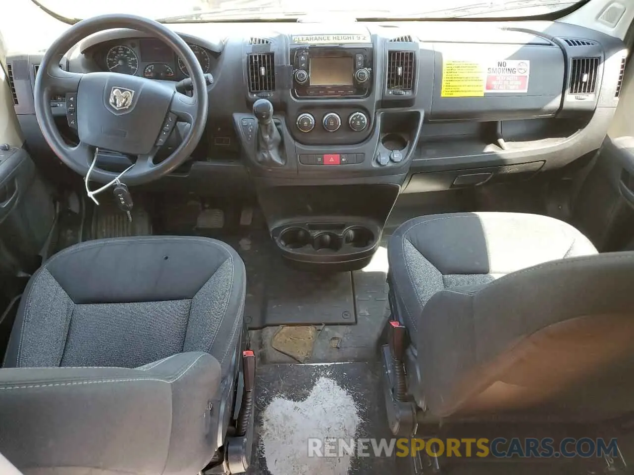 8 Photograph of a damaged car 3C6URVJG2KE541763 RAM All Models 2019