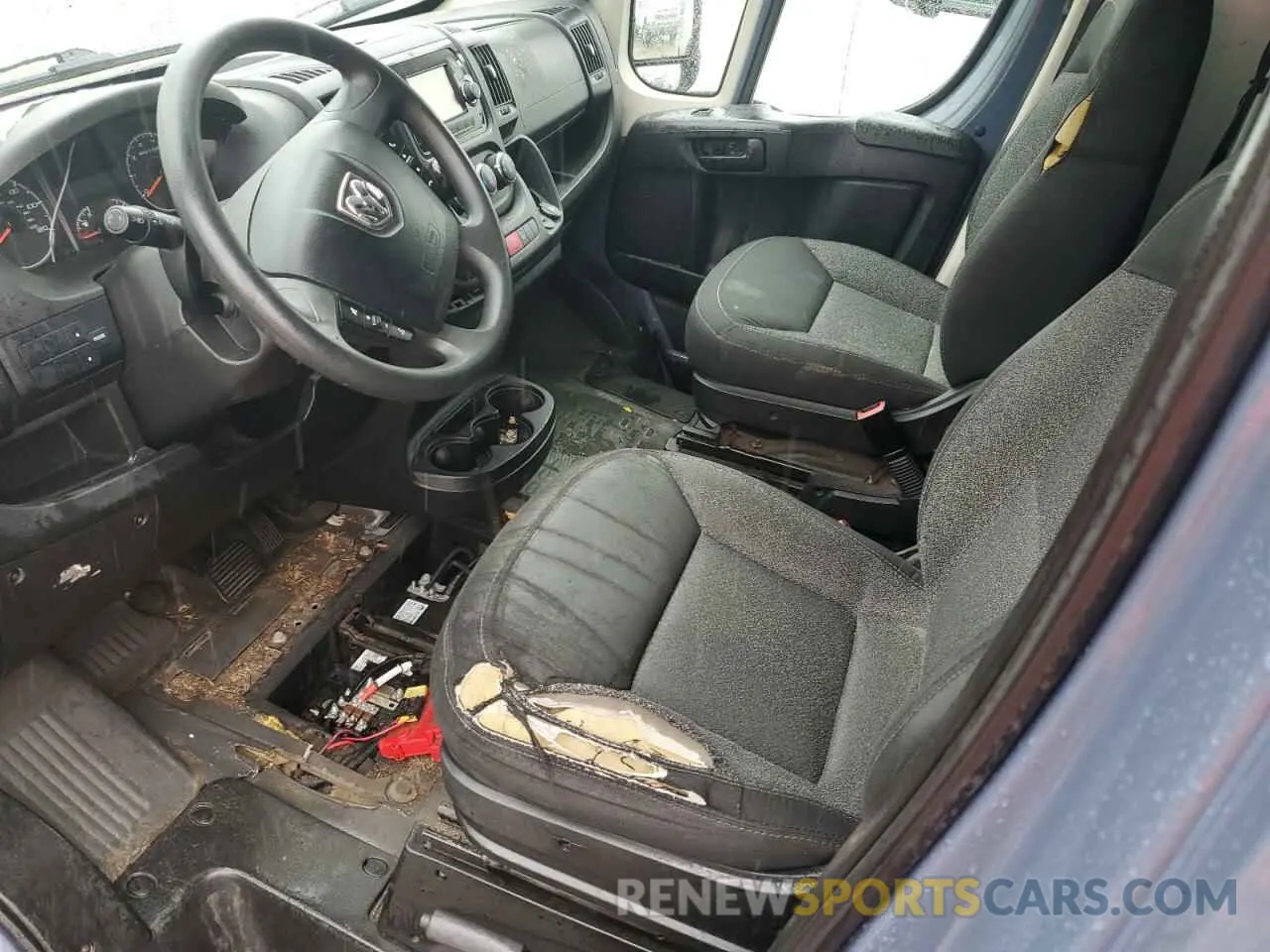8 Photograph of a damaged car 3C6URVJG2KE561771 RAM All Models 2019