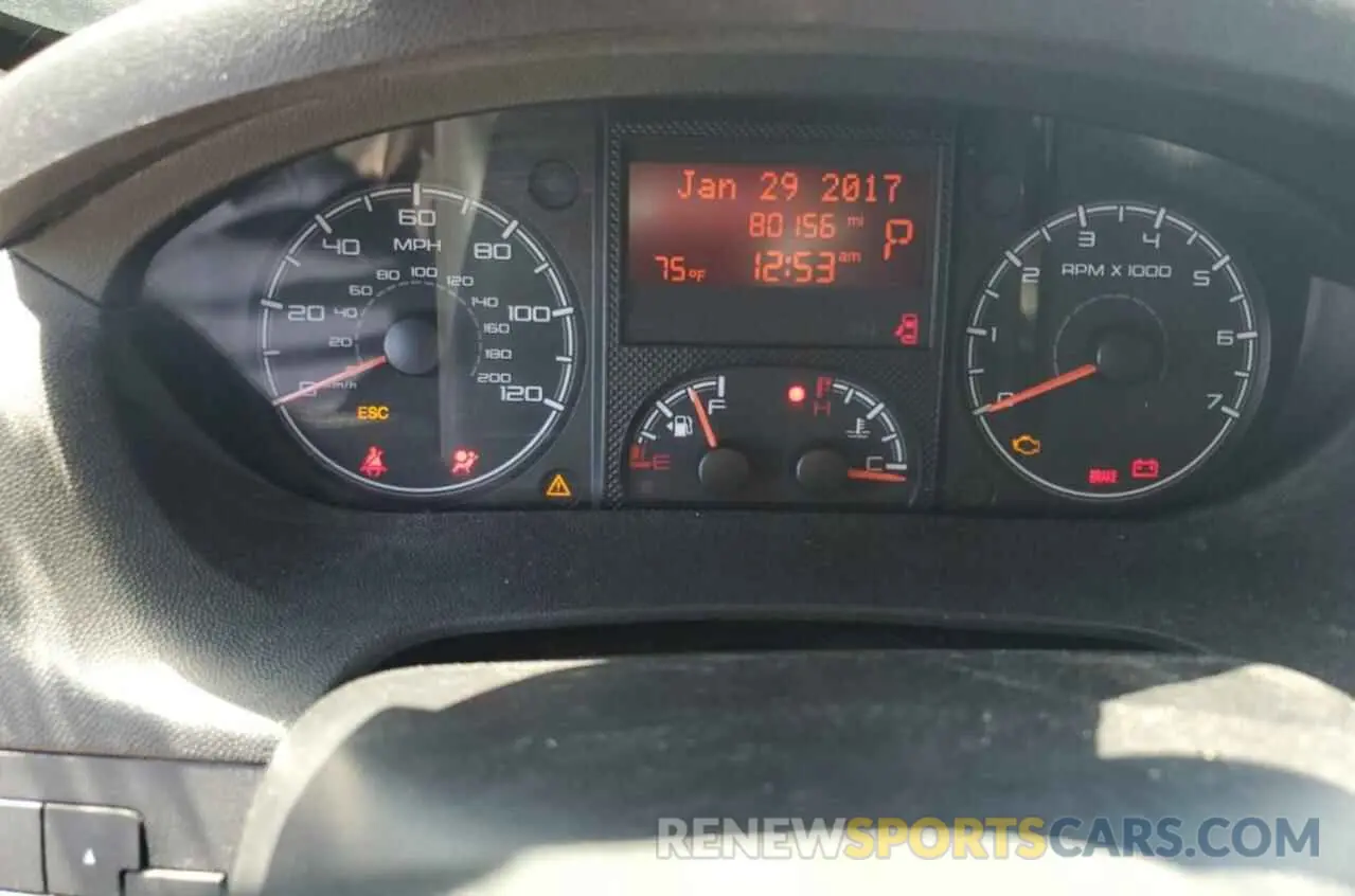 9 Photograph of a damaged car 3C6URVJG2KE561771 RAM All Models 2019