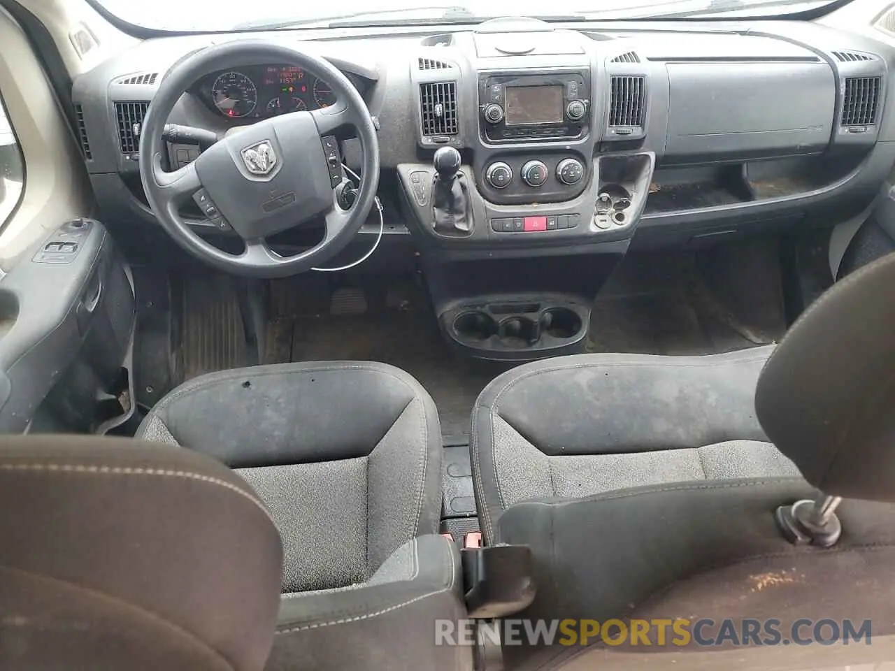 8 Photograph of a damaged car 3C6URVJG3KE562105 RAM All Models 2019