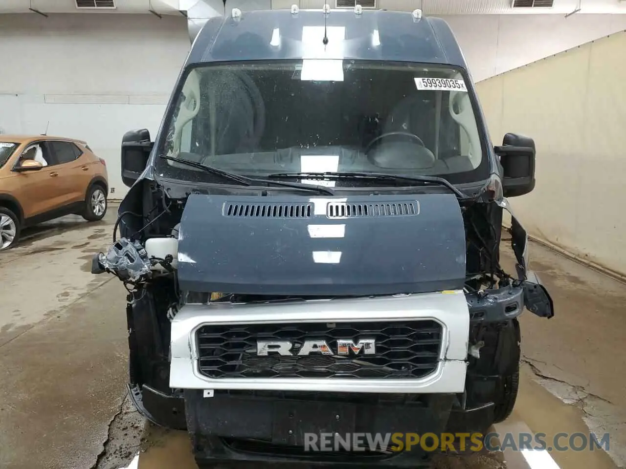 5 Photograph of a damaged car 3C6URVJG3KE564100 RAM All Models 2019
