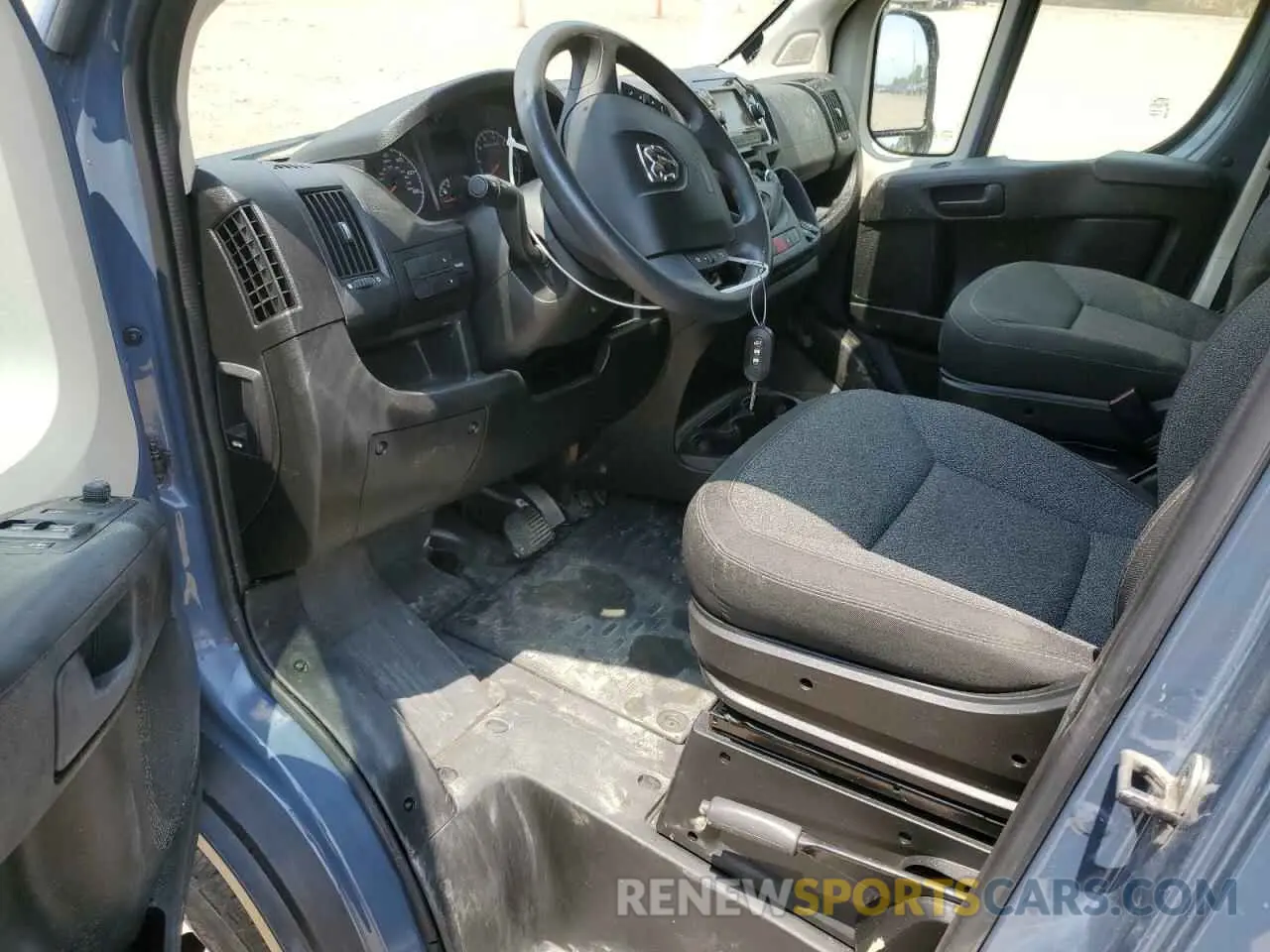8 Photograph of a damaged car 3C6URVJG3KE564100 RAM All Models 2019