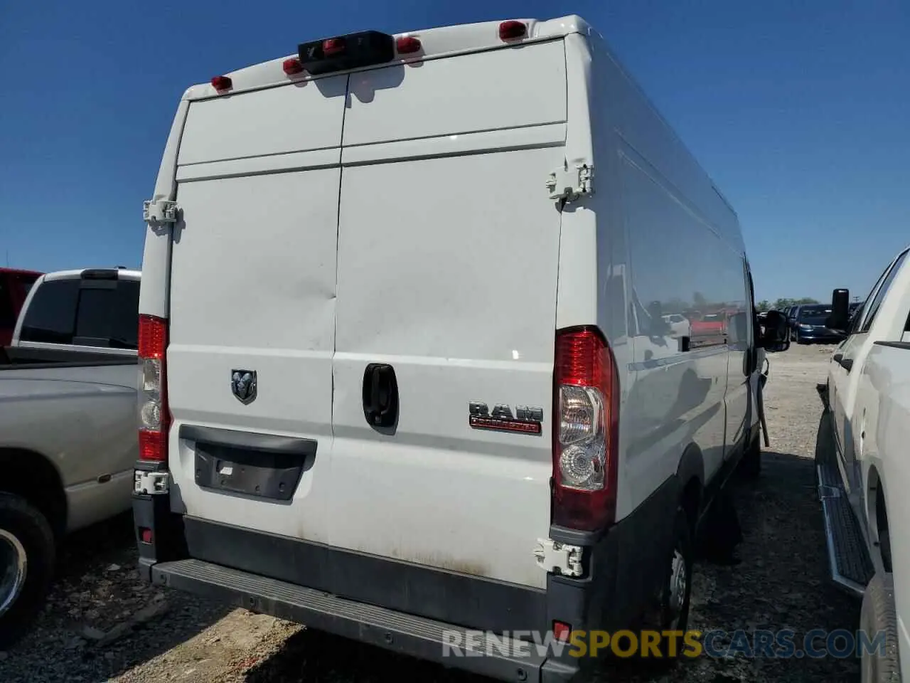 3 Photograph of a damaged car 3C6URVJG4KE540498 RAM All Models 2019