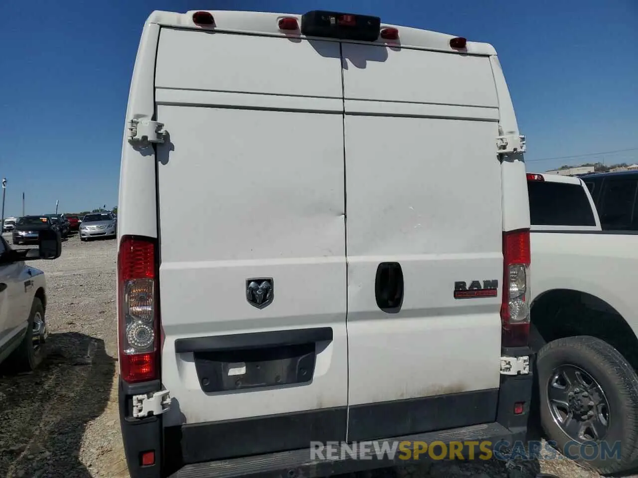 6 Photograph of a damaged car 3C6URVJG4KE540498 RAM All Models 2019