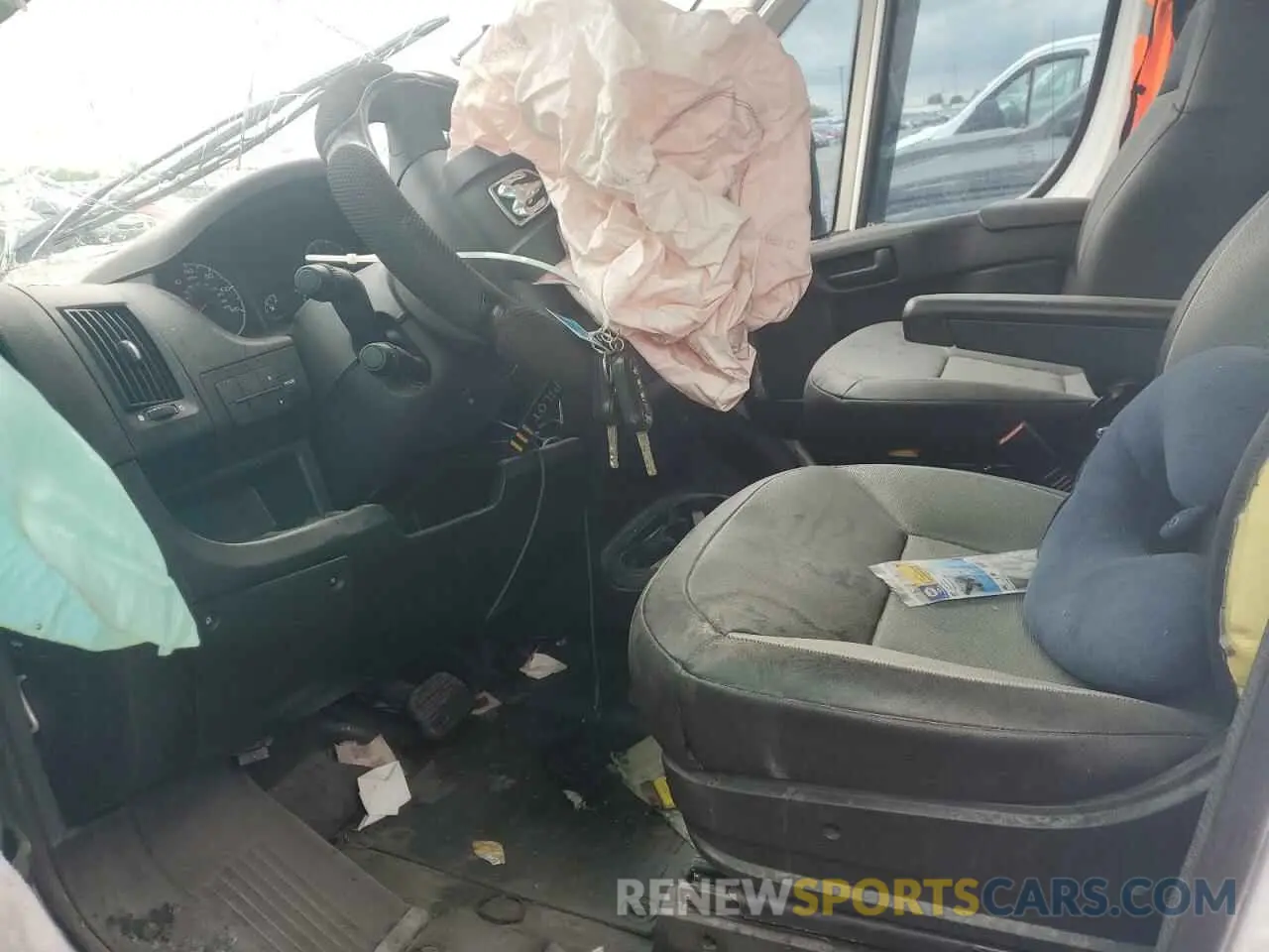 7 Photograph of a damaged car 3C6URVJG4KE540498 RAM All Models 2019