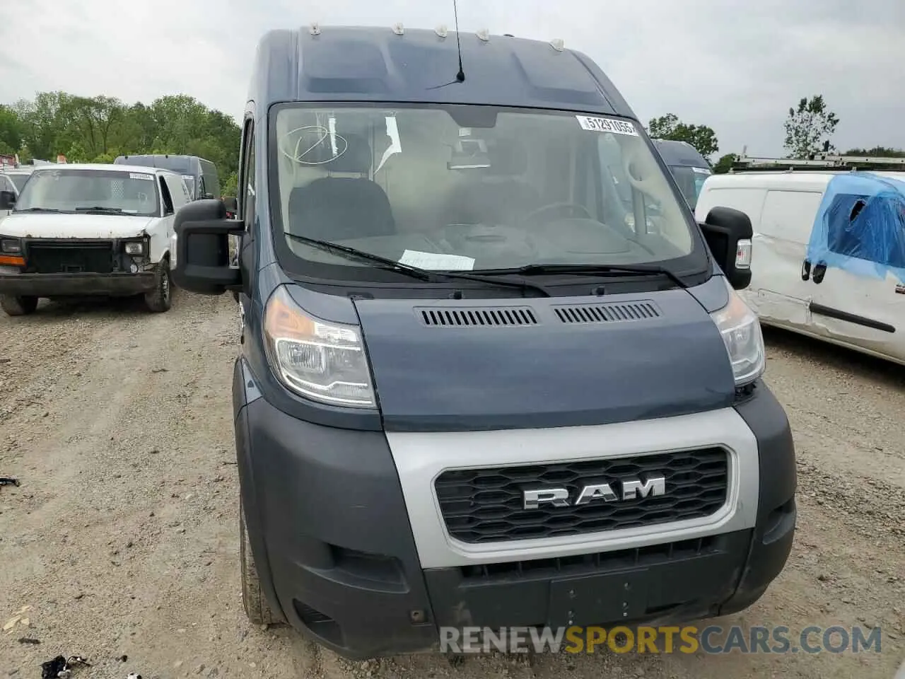 5 Photograph of a damaged car 3C6URVJG5KE544608 RAM All Models 2019