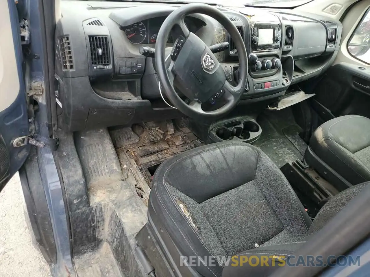 8 Photograph of a damaged car 3C6URVJG5KE544608 RAM All Models 2019
