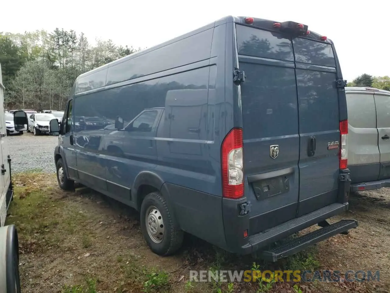 2 Photograph of a damaged car 3C6URVJG5KE564485 RAM All Models 2019