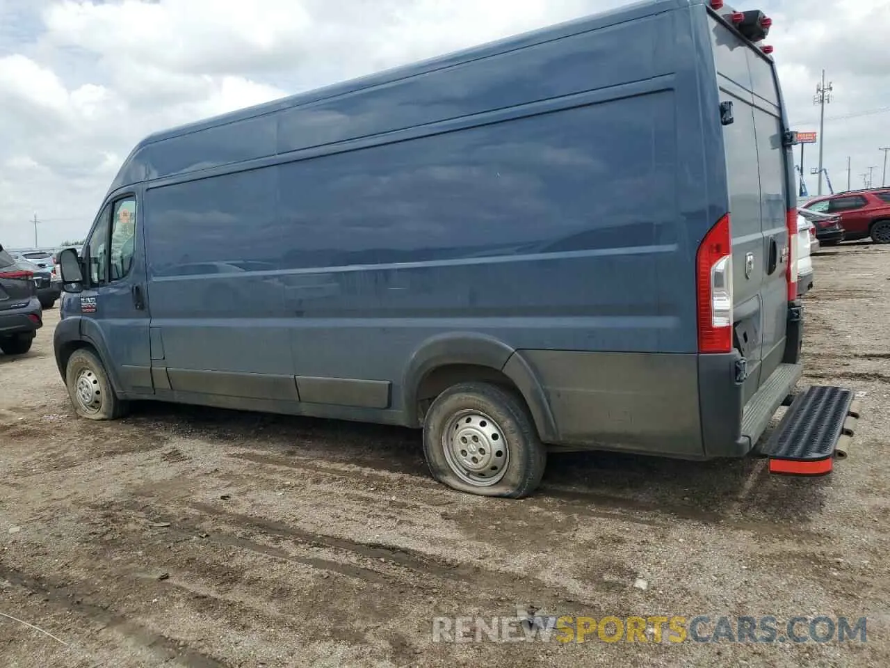 2 Photograph of a damaged car 3C6URVJG6KE549154 RAM All Models 2019