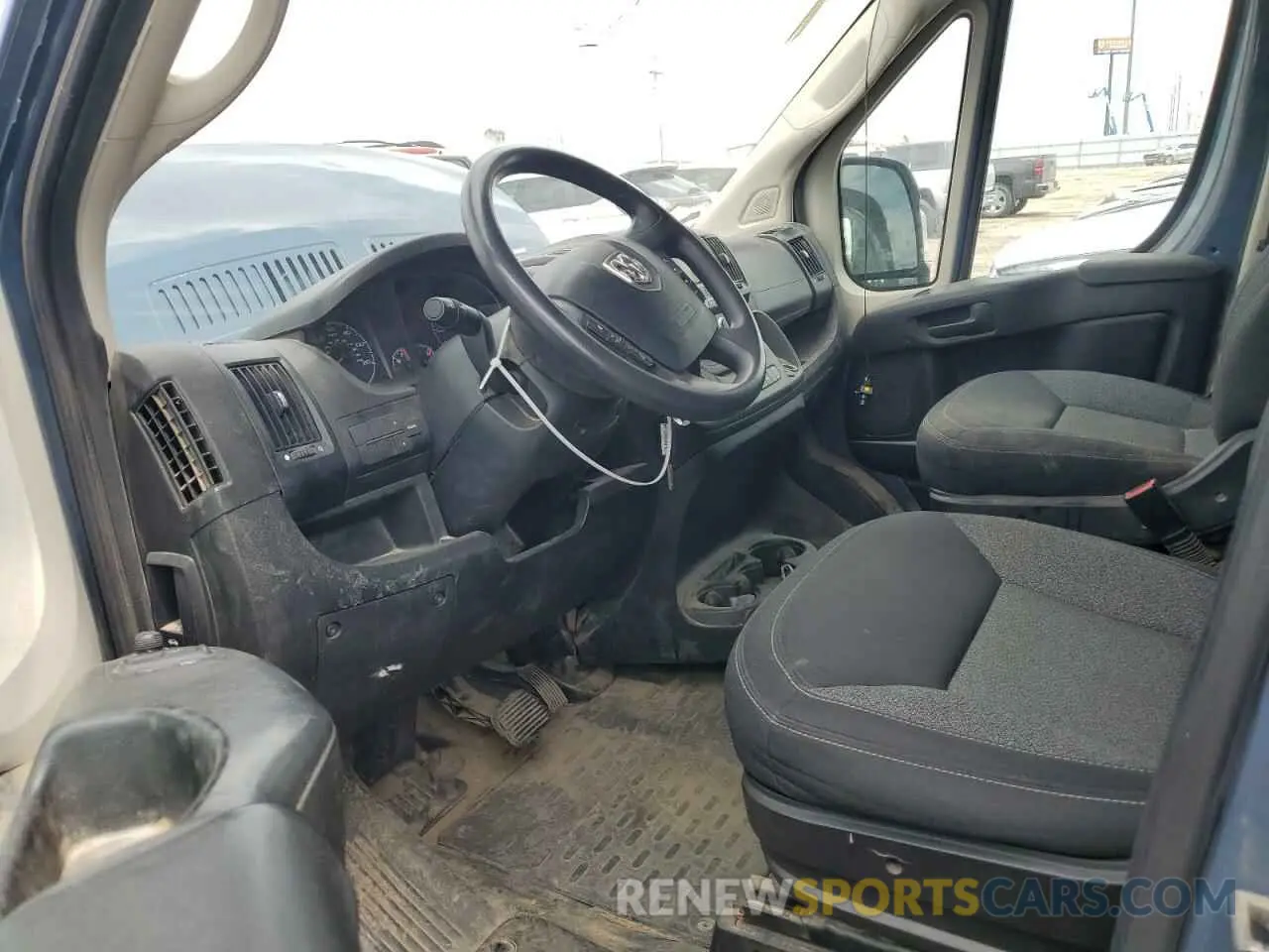 8 Photograph of a damaged car 3C6URVJG6KE549154 RAM All Models 2019