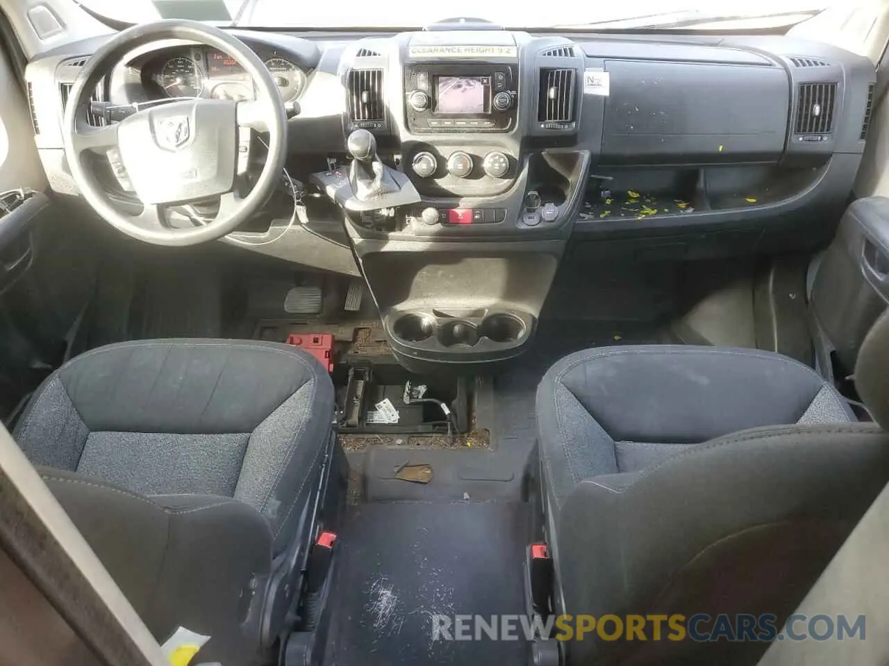 8 Photograph of a damaged car 3C6URVJG8KE555280 RAM All Models 2019