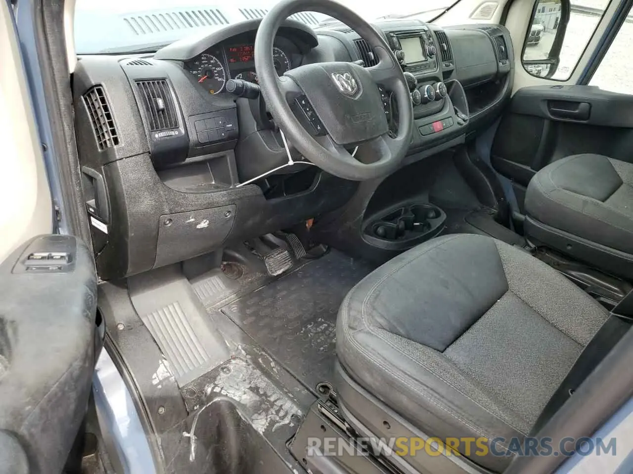 8 Photograph of a damaged car 3C6URVJG8KE555618 RAM All Models 2019