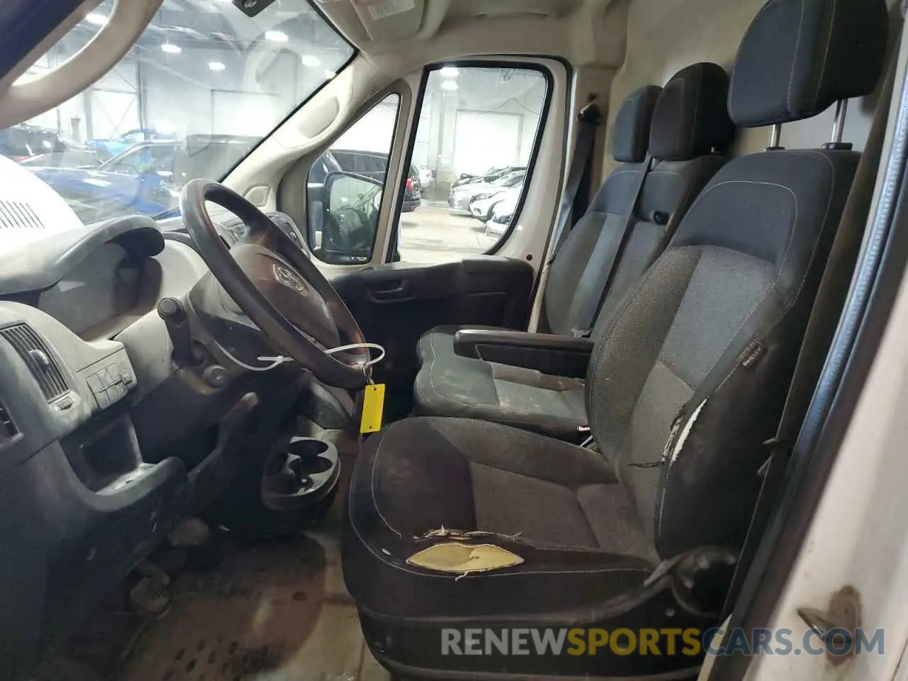 7 Photograph of a damaged car 3C6URVJG9KE540626 RAM All Models 2019