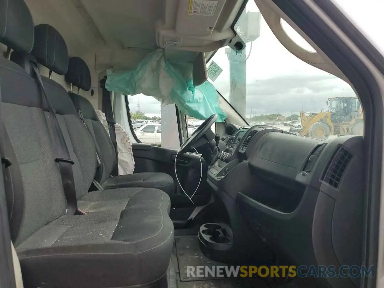 10 Photograph of a damaged car 3C6URVJGXKE527738 RAM All Models 2019