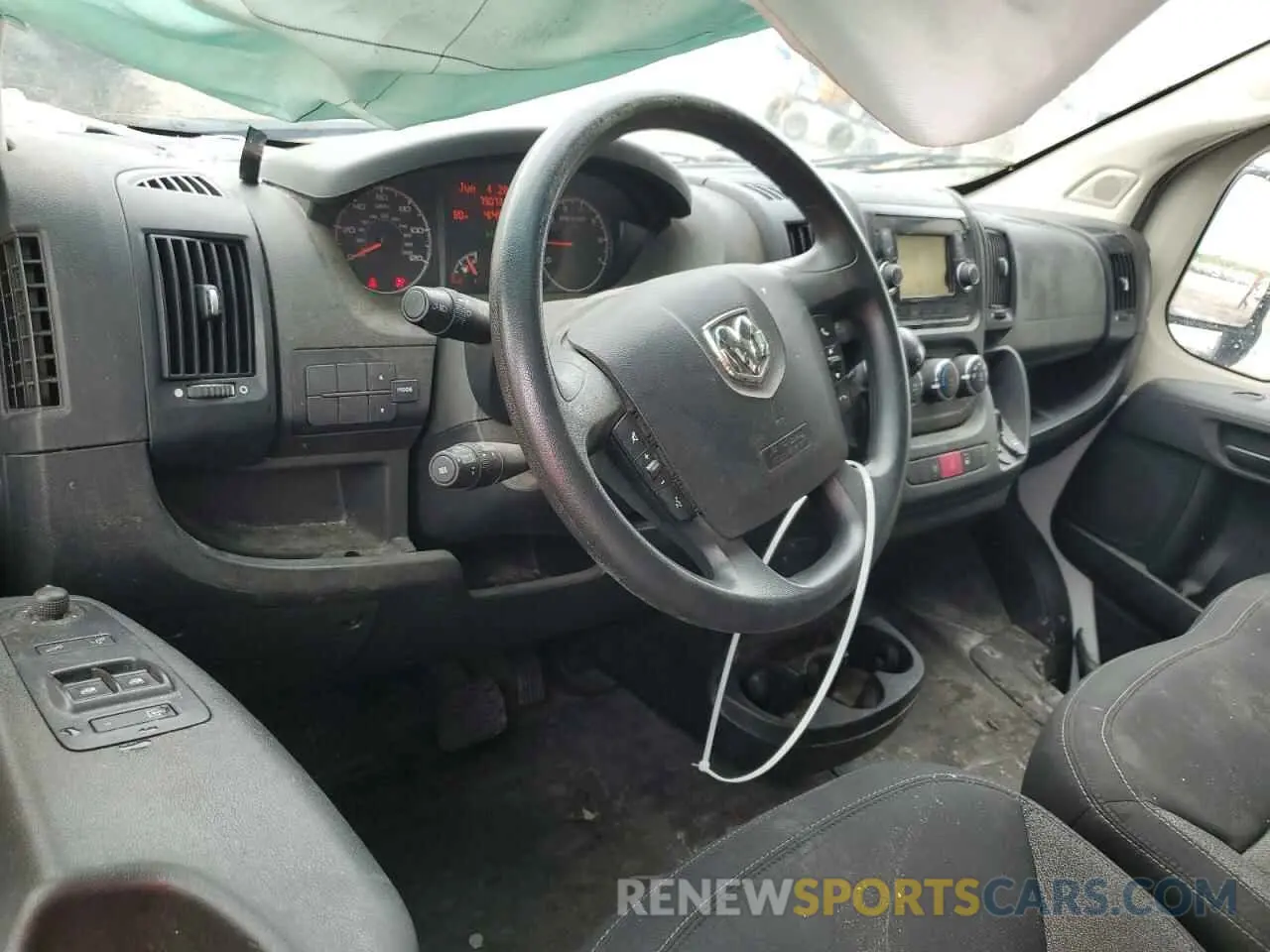 8 Photograph of a damaged car 3C6URVJGXKE527738 RAM All Models 2019