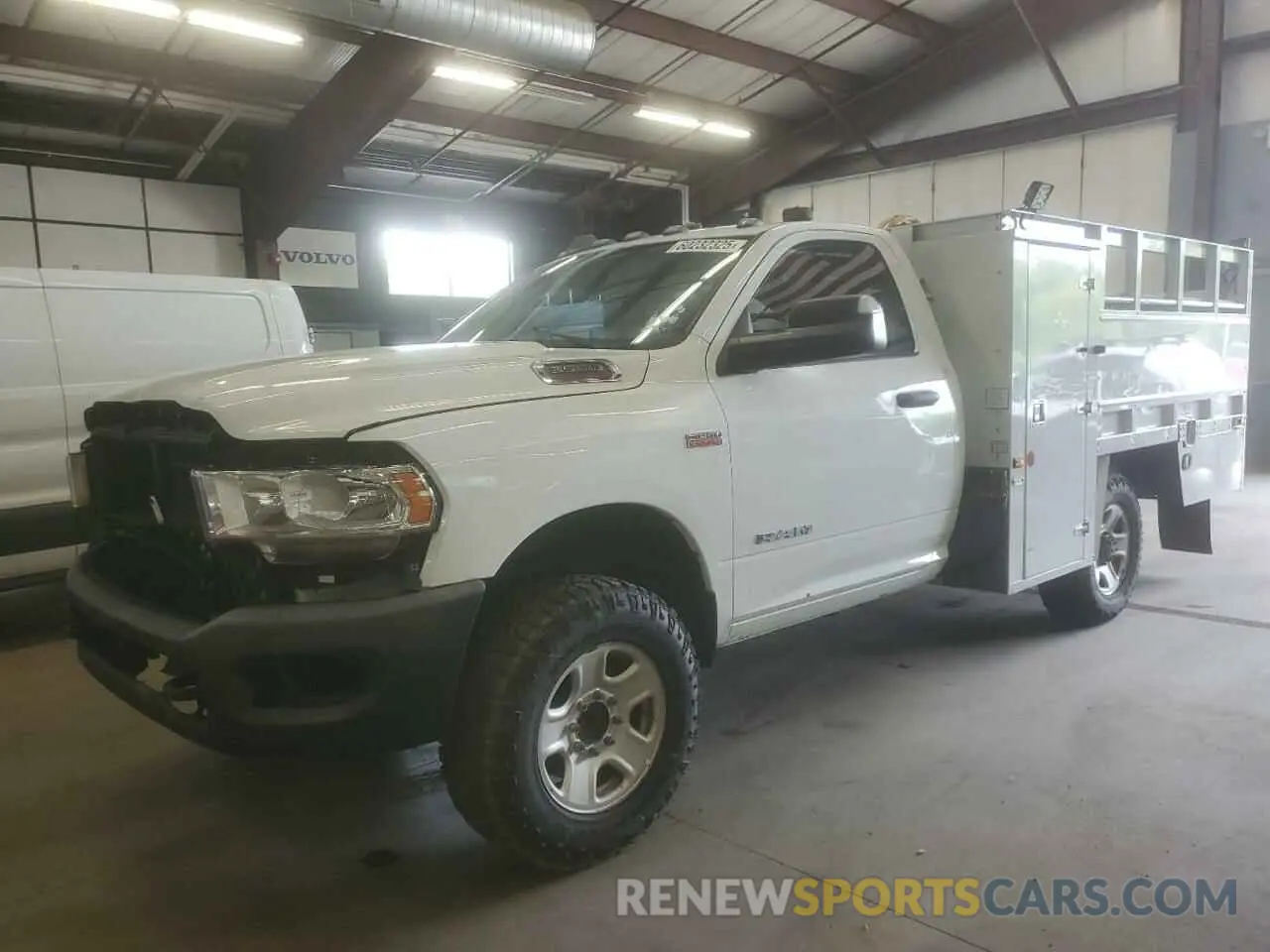 1 Photograph of a damaged car 3C7WR8AJXKG649893 RAM All Models 2019