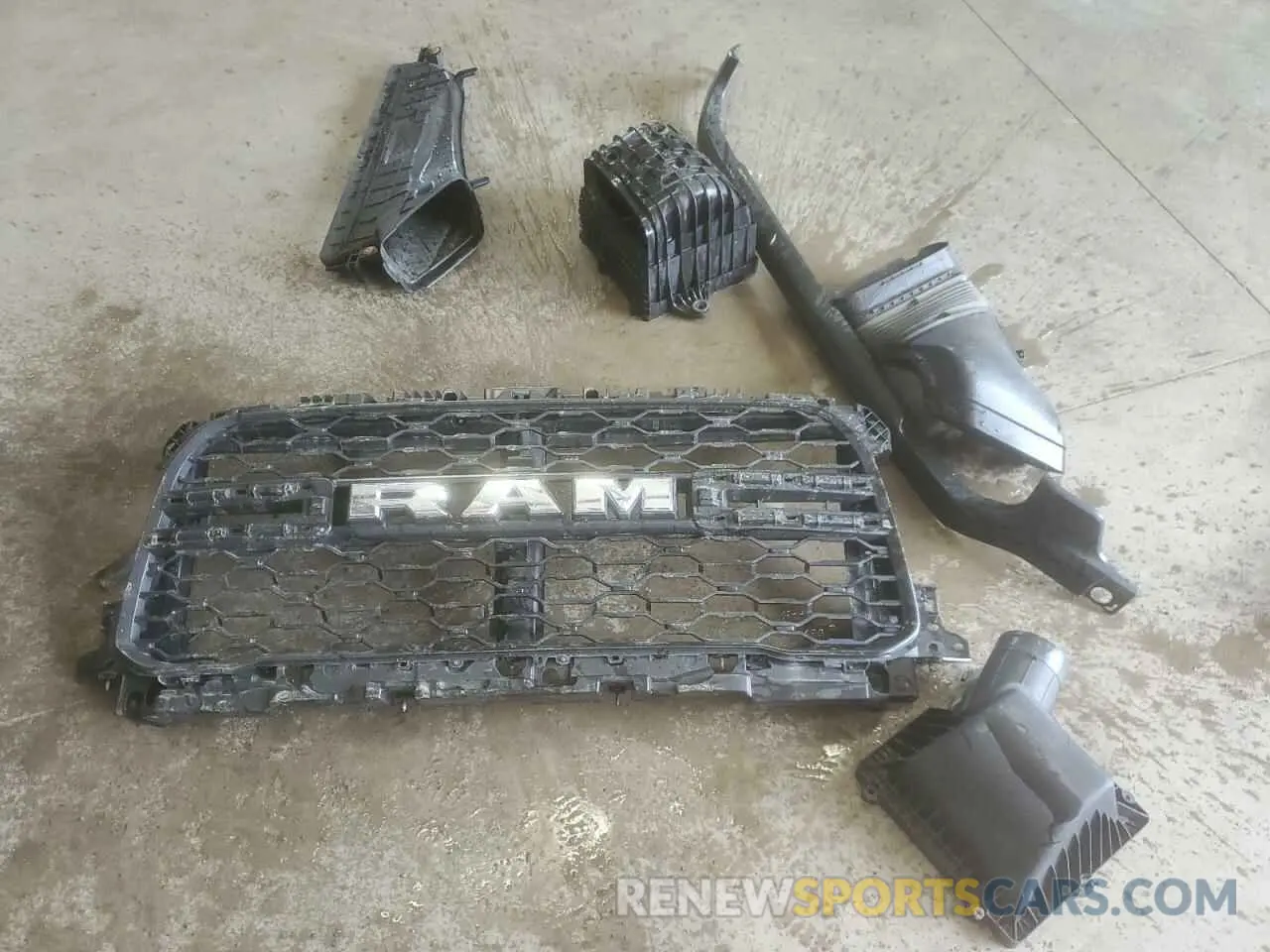 12 Photograph of a damaged car 3C7WR8AJXKG649893 RAM All Models 2019