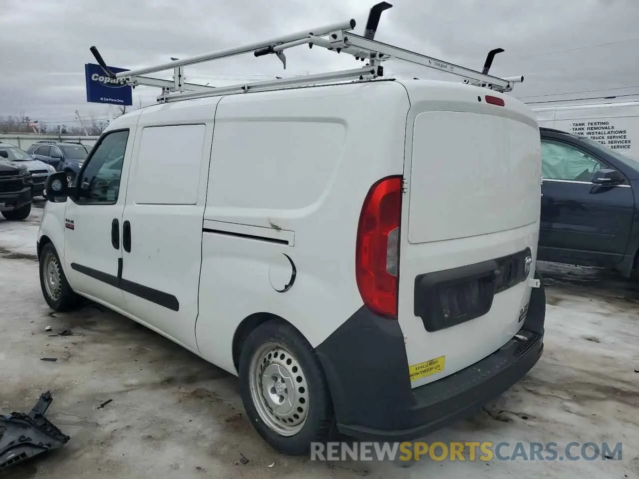 2 Photograph of a damaged car ZFBHRFAB4K6N48548 RAM All Models 2019