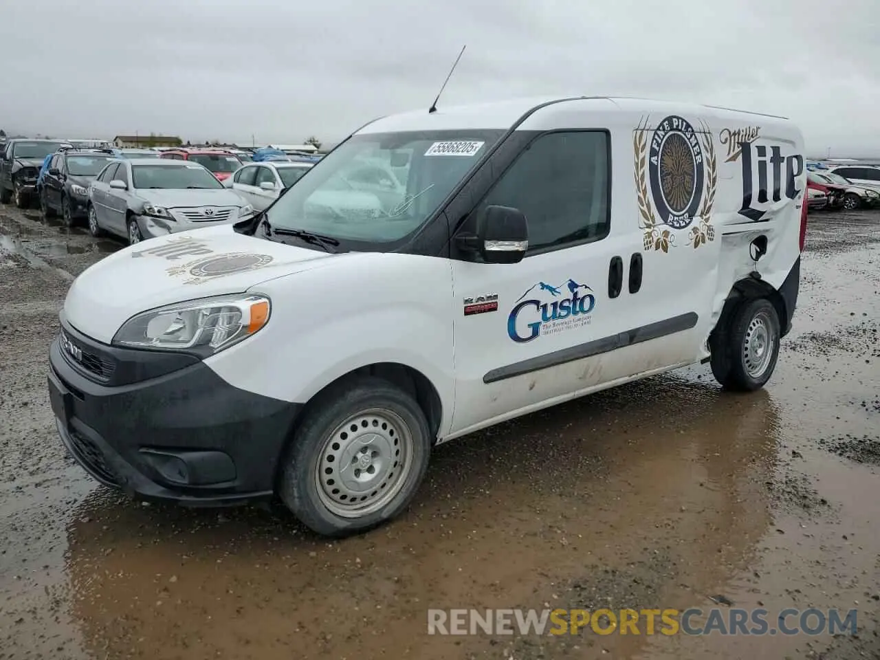 1 Photograph of a damaged car ZFBHRFAB5K6M85167 RAM All Models 2019