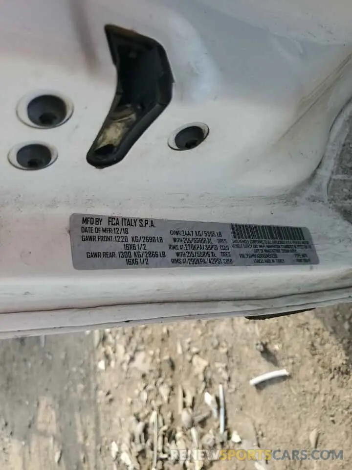 13 Photograph of a damaged car ZFBHRFABXK6M51290 RAM All Models 2019