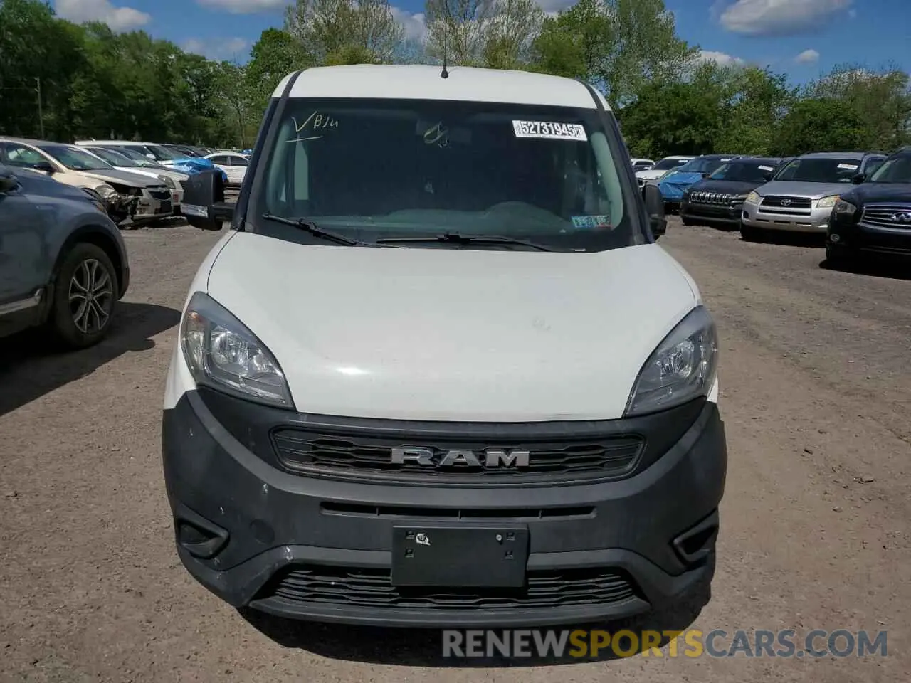 5 Photograph of a damaged car ZFBHRFABXK6M51290 RAM All Models 2019