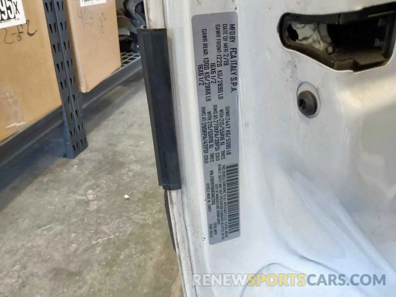 12 Photograph of a damaged car ZFBHRFBB1K6N02108 RAM All Models 2019