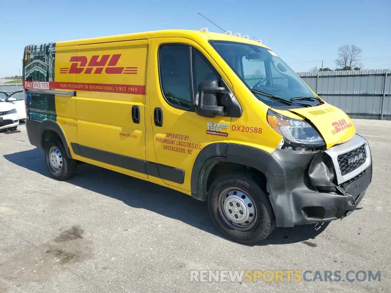 4 Photograph of a damaged car 3C6TRVAG2LE127301 RAM All Models 2020