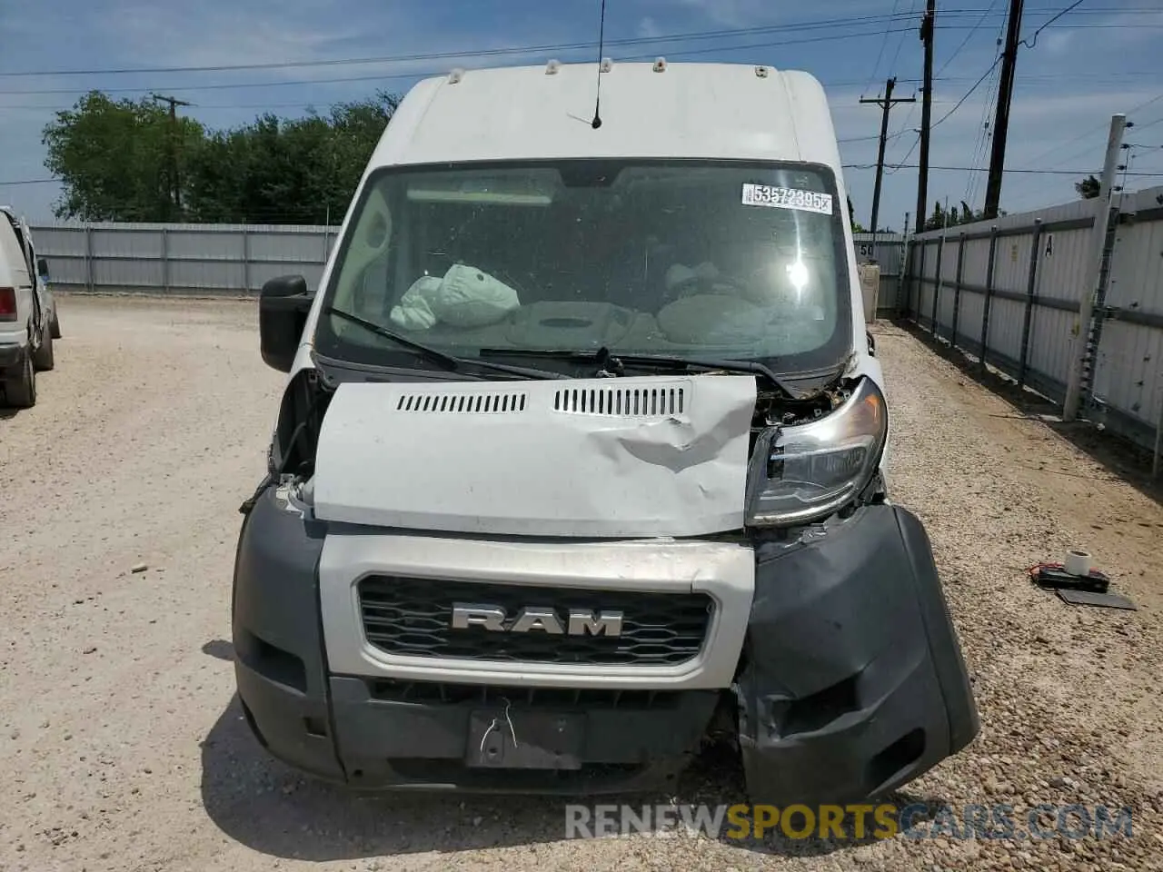 5 Photograph of a damaged car 3C6TRVDG3LE100930 RAM All Models 2020