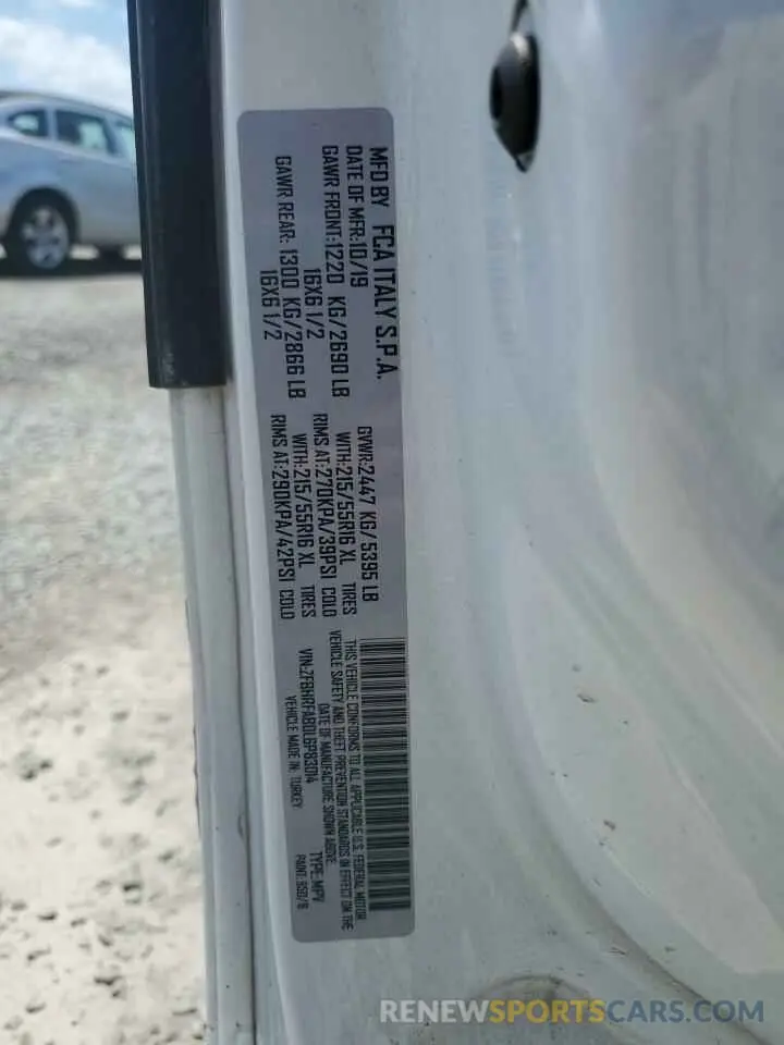 13 Photograph of a damaged car ZFBHRFAB0L6P83014 RAM All Models 2020