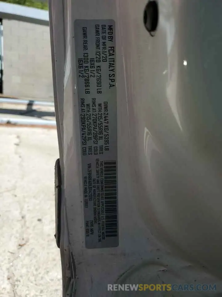 13 Photograph of a damaged car ZFBHRFAB1L6R42090 RAM All Models 2020