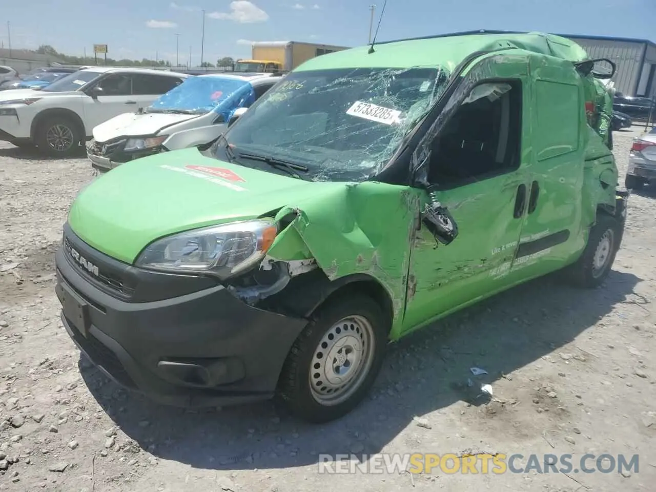 1 Photograph of a damaged car ZFBHRFAB2L6R82095 RAM All Models 2020