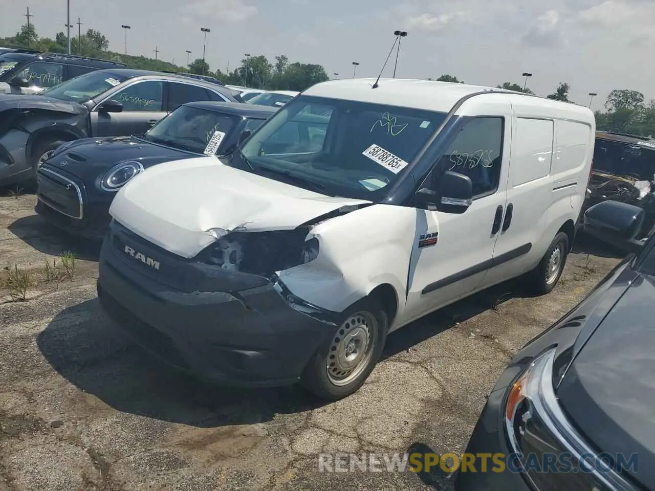 1 Photograph of a damaged car ZFBHRFAB4L6R48367 RAM All Models 2020