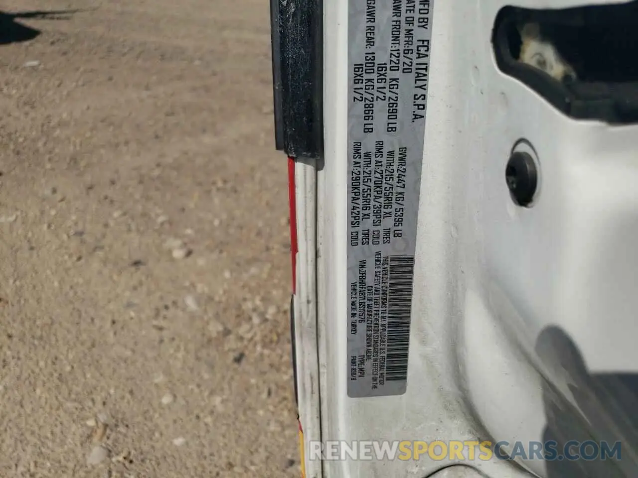 13 Photograph of a damaged car ZFBHRFAB7L6S17576 RAM All Models 2020
