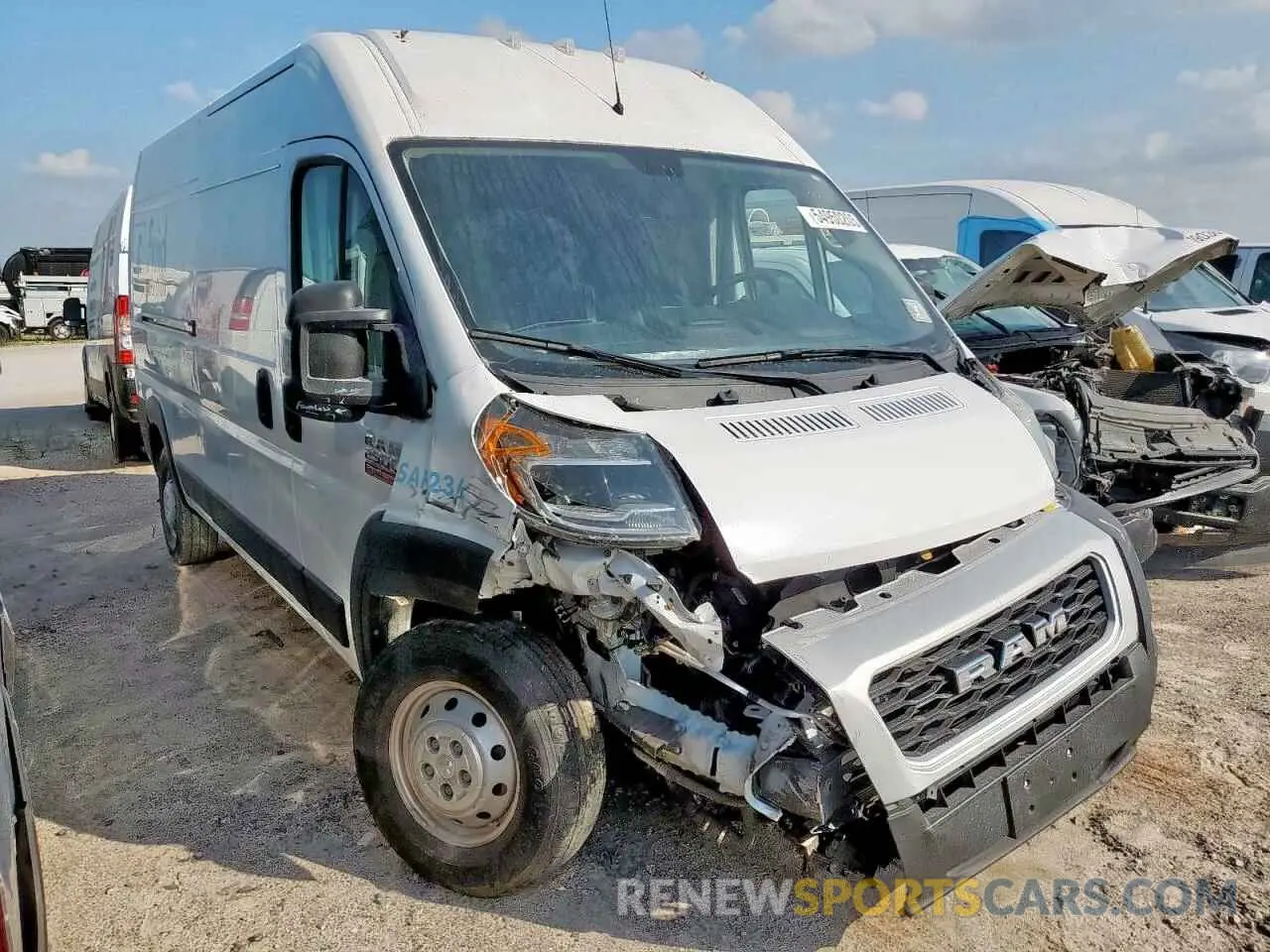 4 Photograph of a damaged car 3C6LRVDG7ME517470 RAM All Models 2021