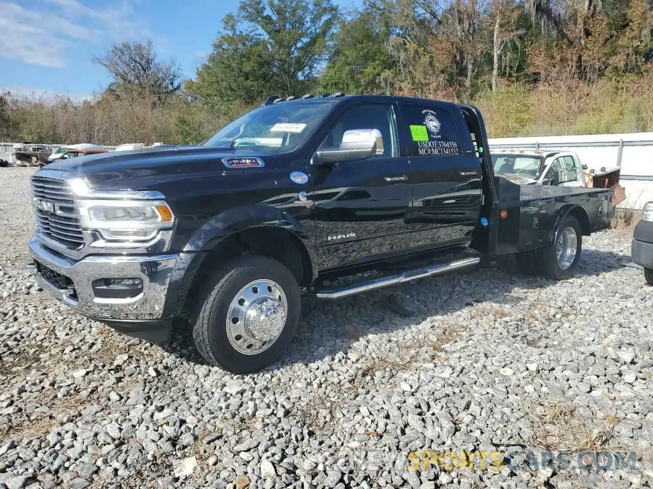 1 Photograph of a damaged car 3C7WRLEL3MG645914 RAM All Models 2021