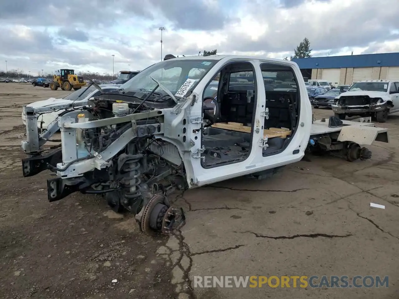 1 Photograph of a damaged car 3C7WRNFL2MG562467 RAM All Models 2021