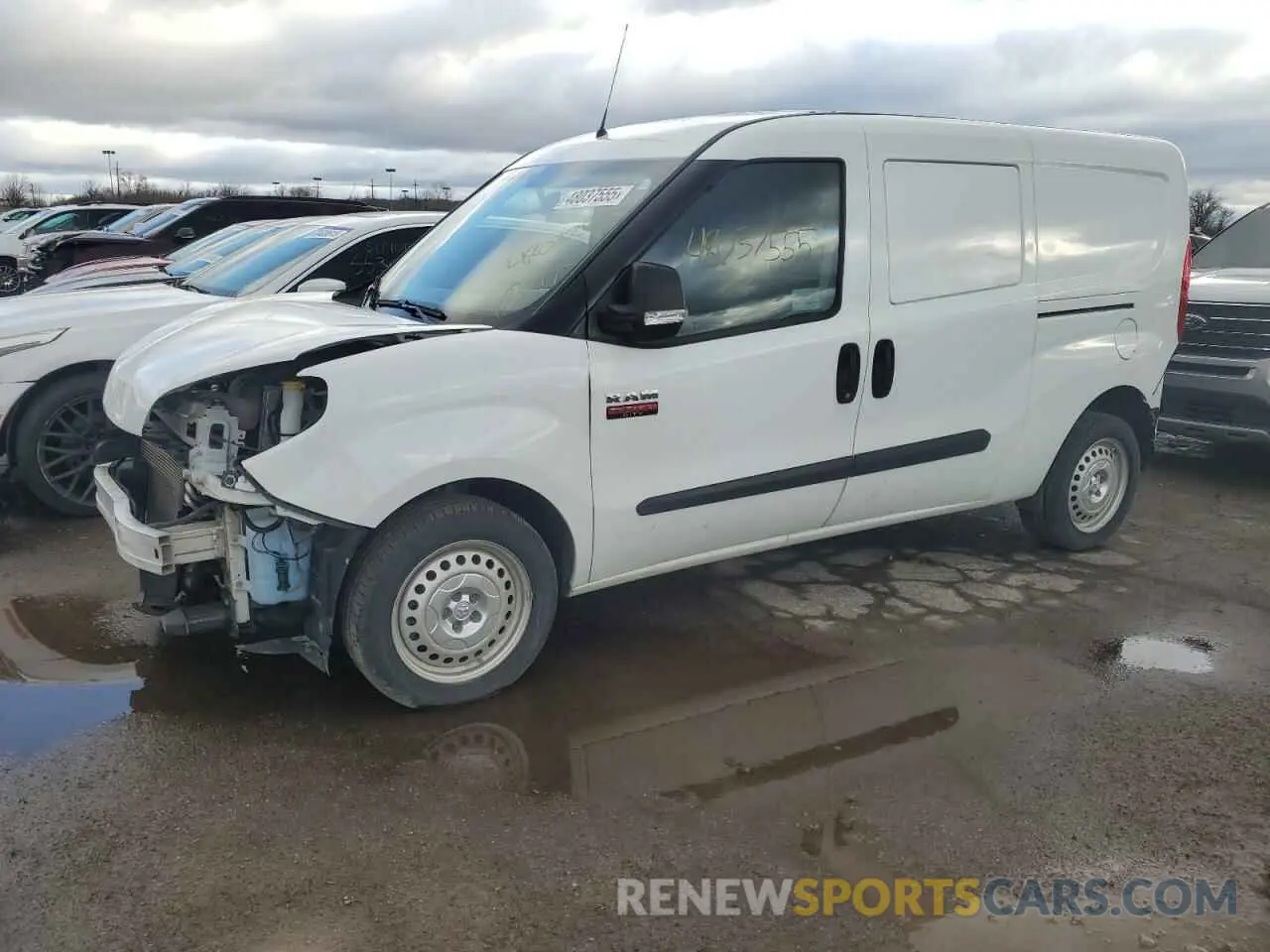 1 Photograph of a damaged car ZFBHRFAB2M6V35882 RAM All Models 2021