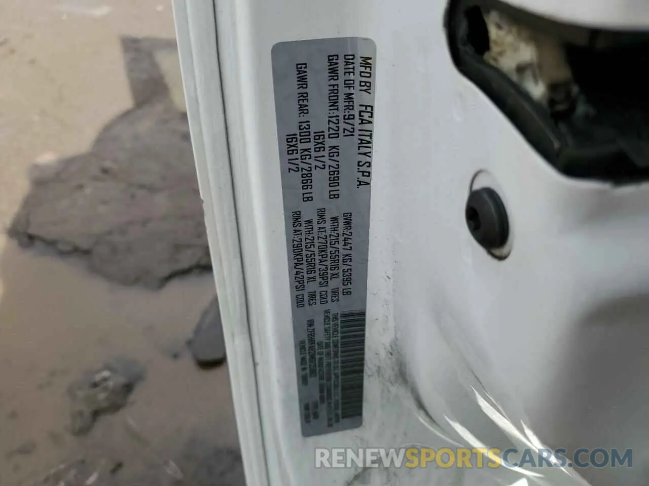 14 Photograph of a damaged car ZFBHRFAB2M6V35882 RAM All Models 2021