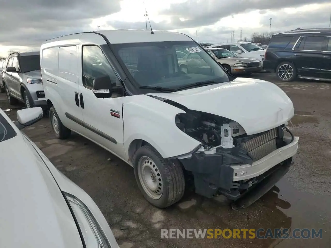 4 Photograph of a damaged car ZFBHRFAB2M6V35882 RAM All Models 2021